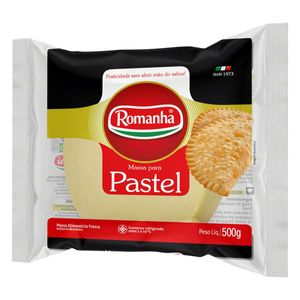 Massa para Pastel Romanha Pacote 500g