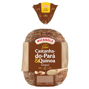 Pão Integral Castanha-do-Para e Quinoa Wickbold Grão Sabor Pacote 500g