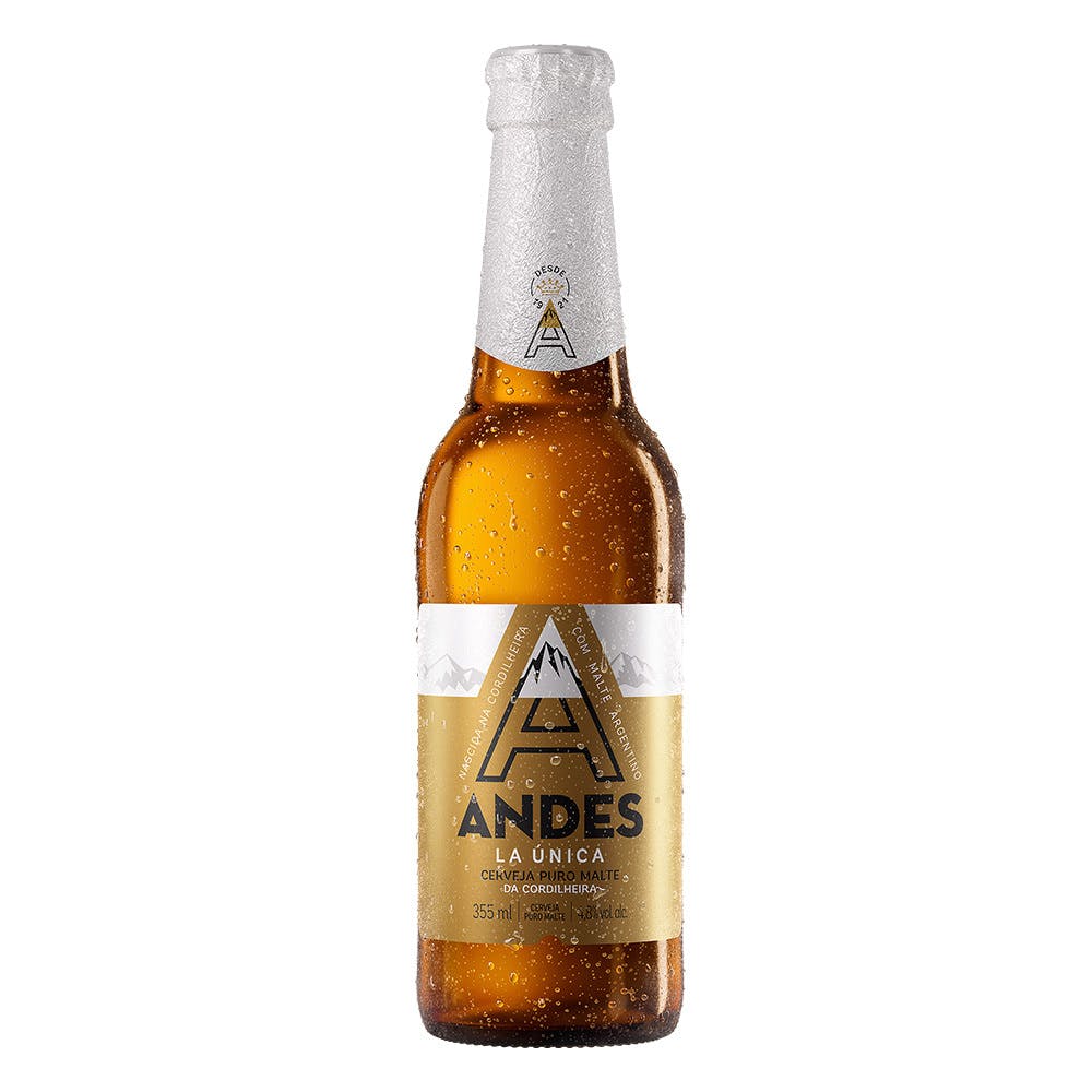 Cerveja Andes Puro Malte 355ml Long Neck