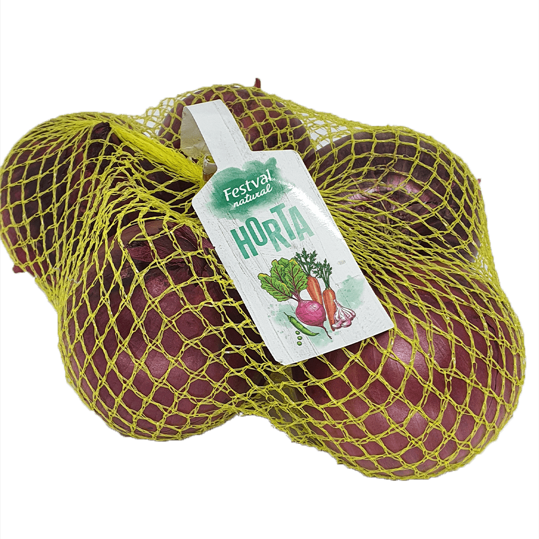 Cebola Roxa Horta Festval 1kg