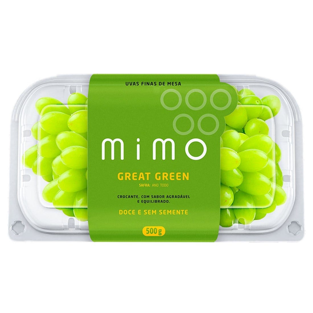 Uva Verde Mimo Bandeja 500g