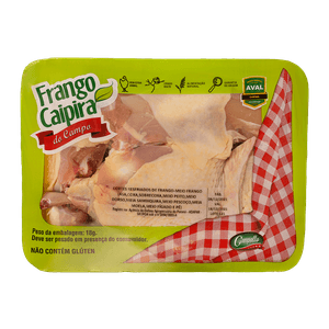 Frango Caipira Cortado e Congelado Aproximadamente 1.6kg
