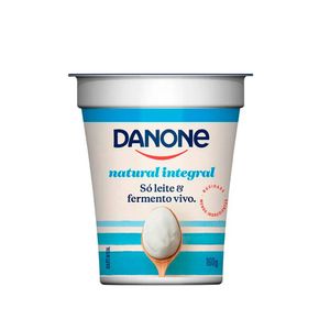 Iogurte Danone Natural Integral Pote 160g