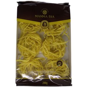 Macarrão Italiano Mamma Bia Tagliatele Com Ovos 200g