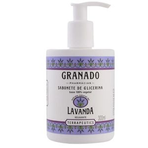 Sabonete Líquido de Glicerina Lavanda Granado Terrapeutics Frasco 300ml