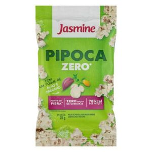 Pipoca Jasmine Alho e Orégano Zero 70g