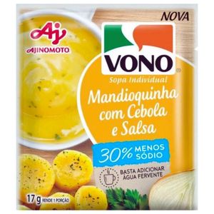 Sopa Vono Mandioca/Cebola/Salsa Menos Sódio 17g