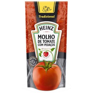 Molho de Tomate Heinz Tradicional Sachê  340g