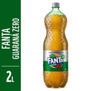 Refrigerante Fanta Guaraná Zero Açúcar Pet  2L