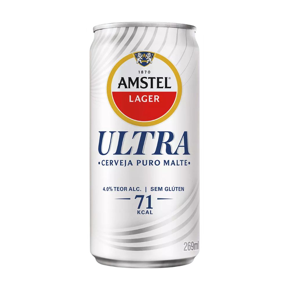 Cerveja Amstel Ultra Lata 269ml