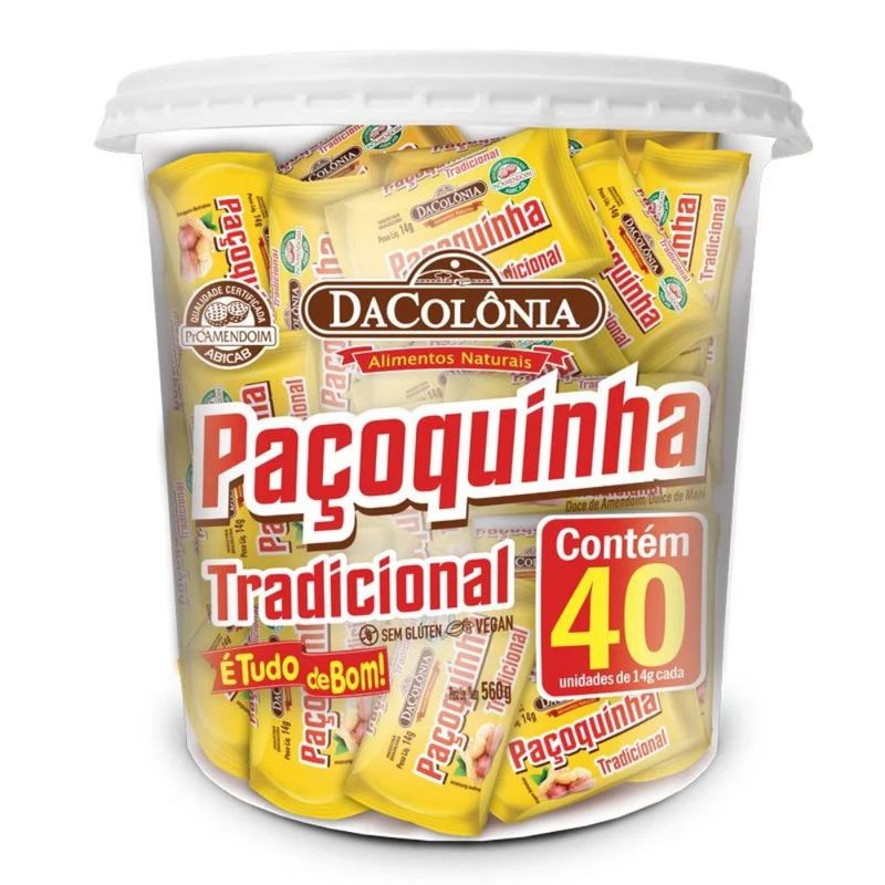 Pacoca-DaColonia-Rolha-560g