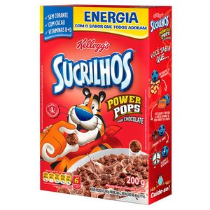 Cereal Sucrilhos Kellogg's Power Chocolate 200g