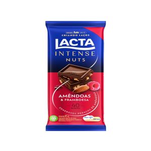 Chocolate Lacta Nuts Amêndoa e Framboesa