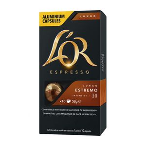 Café em Cápsula Lo'r Lungo Estremo 52g