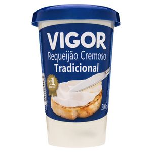 Requeijão Cremoso Tradicional Vigor Copo 200g