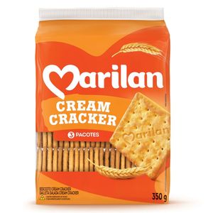 Biscoito Cream Cracker Marilan Pacote 350g