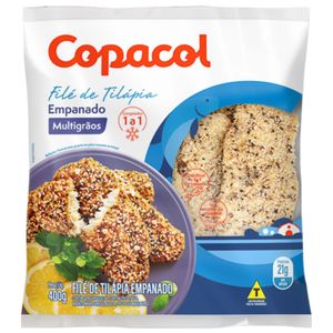 Filé de Tilápia Multigrãos Copacol 400g