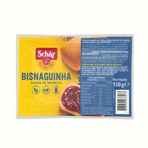 Pão Bisnaguinha sem Glúten Zero Lactose Schär Bandeja 150g