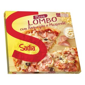 Pizza Lombo com Requeijão e Mussarela Sadia Caixa 460g