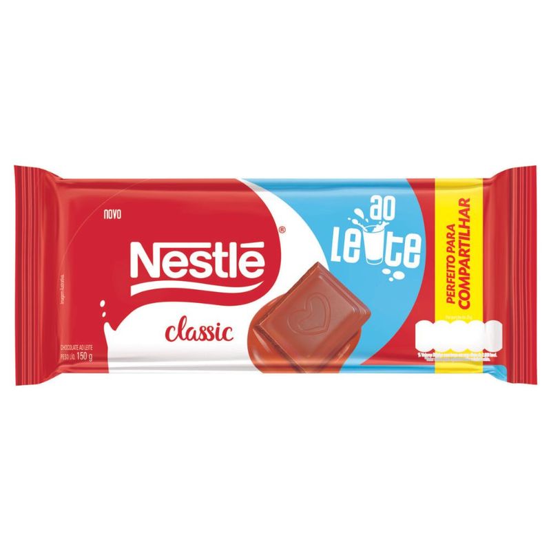 Chocolate-ao-Leite-Classic-Pacote-150g