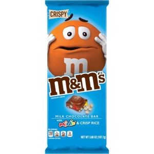 Barra de Chocolate M&M´S ao Leite Sabor Crispy 107,7g