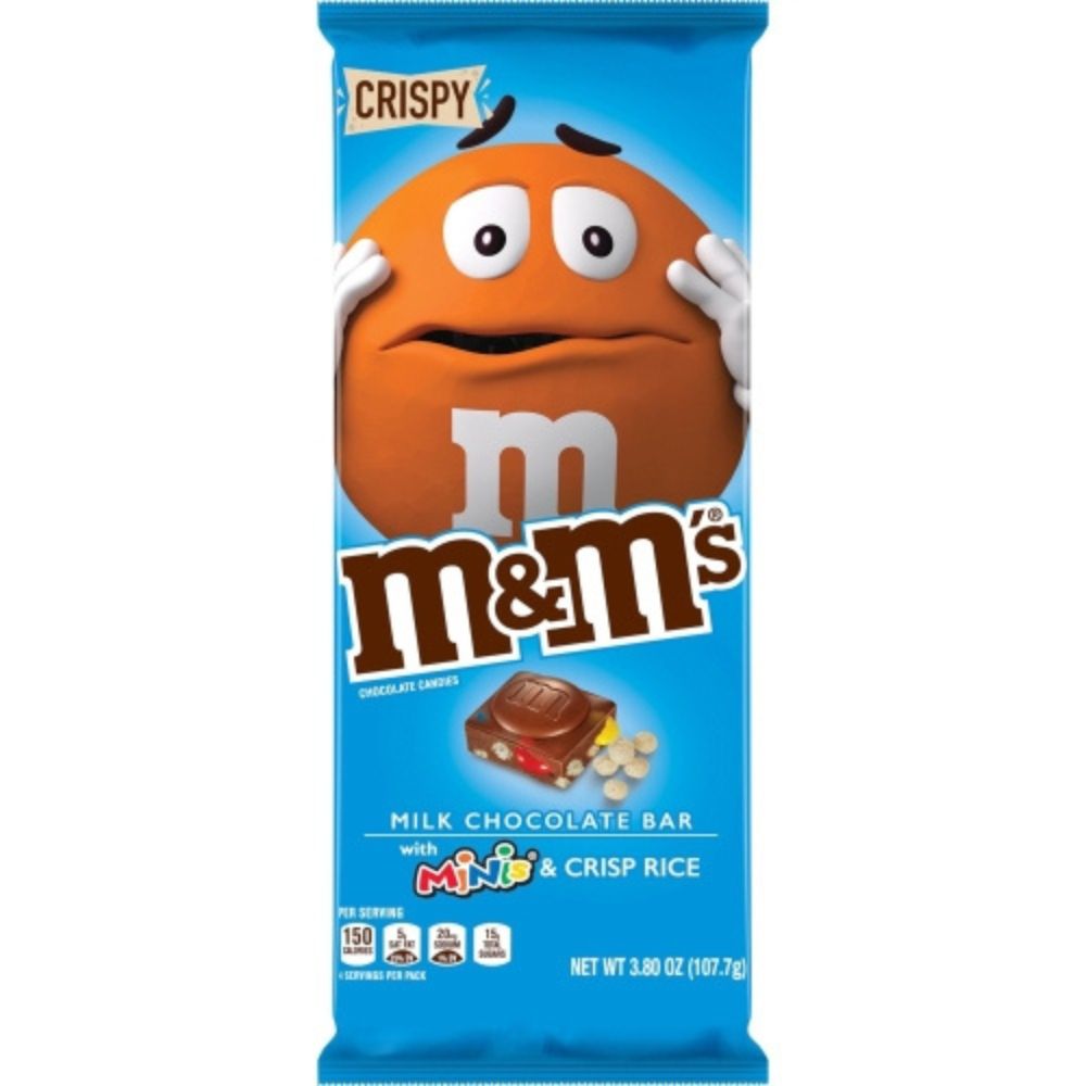 Barra de Chocolate M&M´S ao Leite Sabor Crispy 107,7