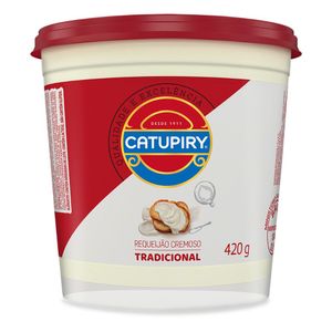 Requeijão Cremoso Tradicional Catupiry Pote 420g