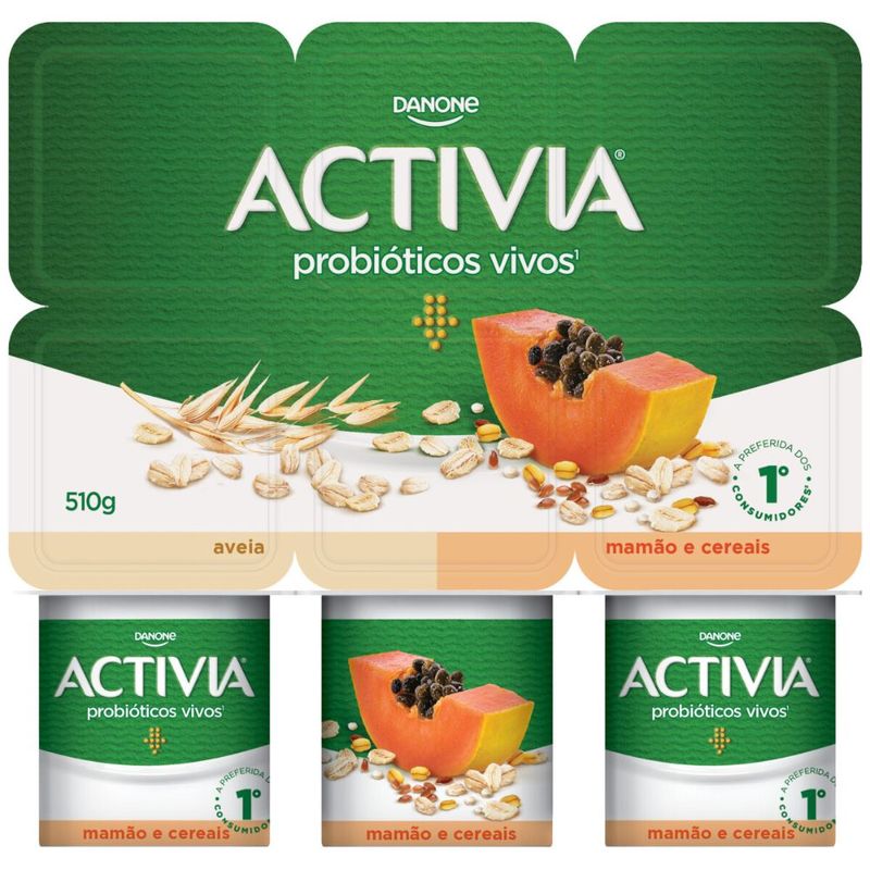 Leite-Fermentado-Integral-Aveia---Mamao-e-Cereais-Activia-Bandeja-510g-6-Unidades