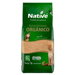 Açúcar Native Orgânico Demerara 1 kg
