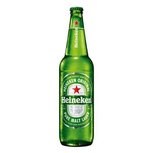 Cerveja Heineken Lager Premium Puro Malte Garrafa 600ml