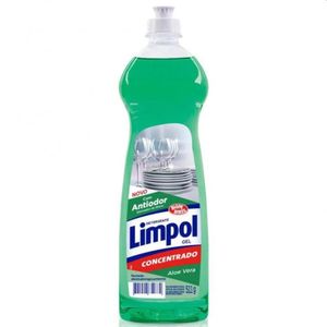 Detergente Lava Louças Limpol Aloe Vera 511g