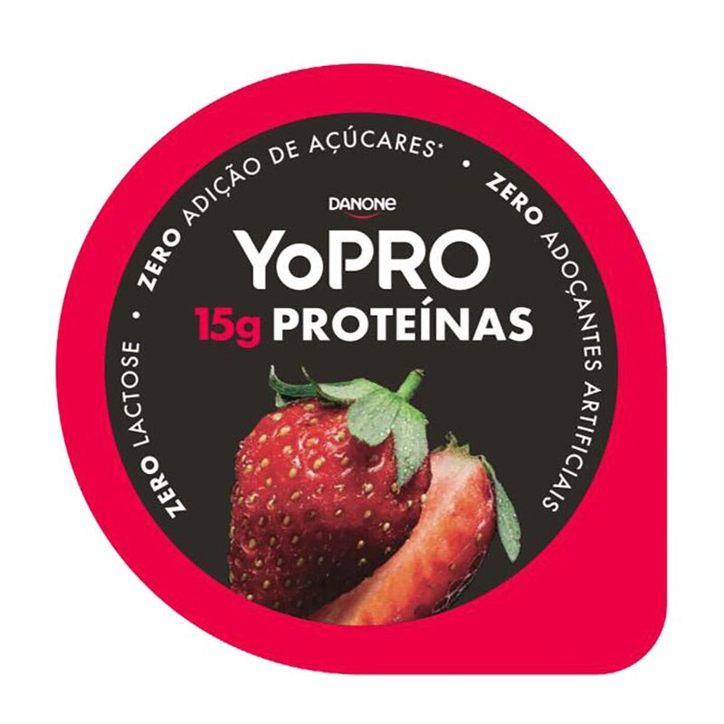 Iogurte-Morango-Zero-Lactose-Yopro-Pote-160g