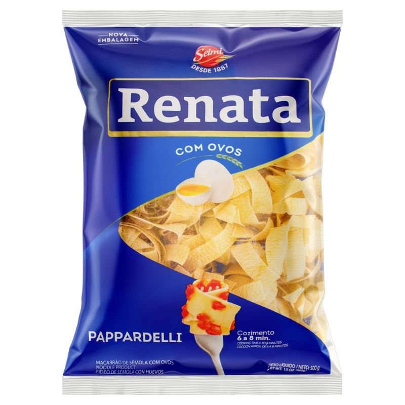 Macarrao-de-Semola-com-Ovos-Pappardelle-Renata-Pacote-500g