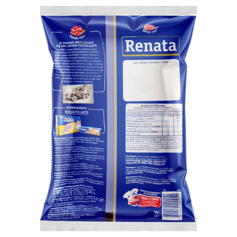 Macarrao-de-Semola-com-Ovos-Ninho-3-Renata-Pacote-500g