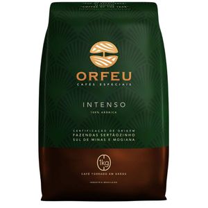 Café Orfeu Torrado em Grãos Intenso 1kg