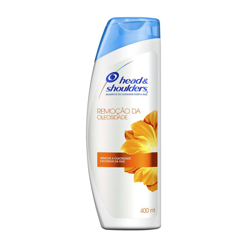 Shampoo Anticaspa Head & Shoulders Remoção da Oleosidade Frasco 400ml