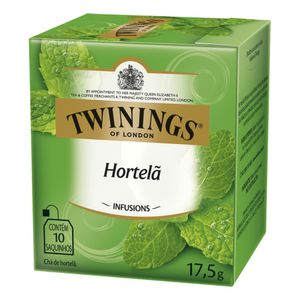 Chá Hortelã Twinings Infusions Caixa 10 Unidades 17,5g