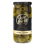 Azeitona-Verde-em-Conserva-Gordal-sem-Caroco-Vale-Fertil-Premium-Vidro-400g