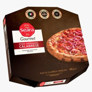 Pizza Seara Gourmet Calabresa 450g