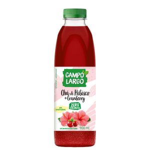 Chá de Hibisco + Cranberry Campo Largo 900ml