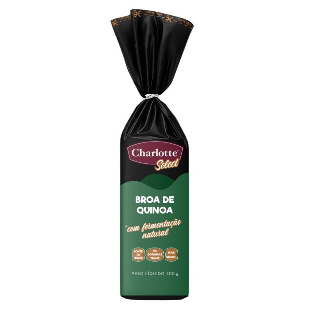 Broa de Quinoa com Fermentação Natural Charlotte 400g
