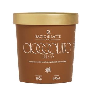 Gelato sabor Cioccolato Belga Bacio Di Latte 490ml