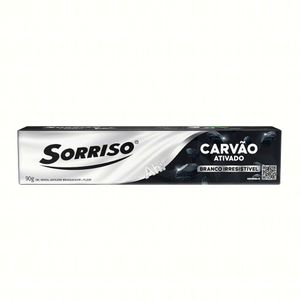 Gel Dental Carvão Ativado Sorriso Caixa 90g