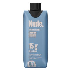 Bebida à Base de Aveia Cacau Nude. Caixa 250ml