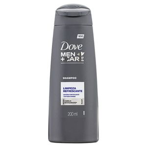 Shampoo Dove Men+Care Limpeza Refrescante Frasco 200ml