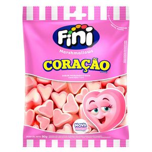 Marshmallow Fini Coração 80g