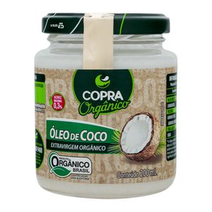 Óleo de Coco Extravirgem Orgânico Copra 200ml