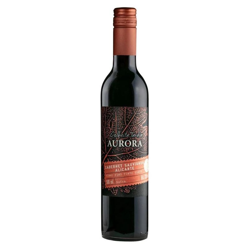 vinho-brasileiro-aurora-colheita-tardia-alicante-bouschet-cabernet-sauvignon-tinto-suave-garrafa-500ml-Festval-7891141034534