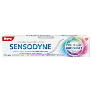 Creme Dental Sensodyne Proteção Completa+ Caixa 90g