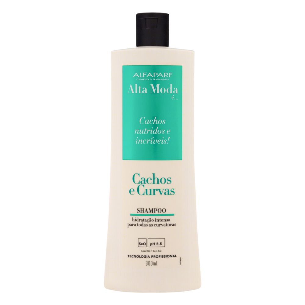 Shampoo Alfaparf Alta Moda É... Cachos e Curvas Frasco 300ml